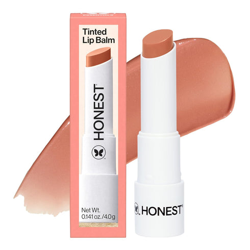 Honest Beauty Moisturizing Vegan Tinted Lip Balm, Antioxidant-rich Acai Extracts, Paraben Free