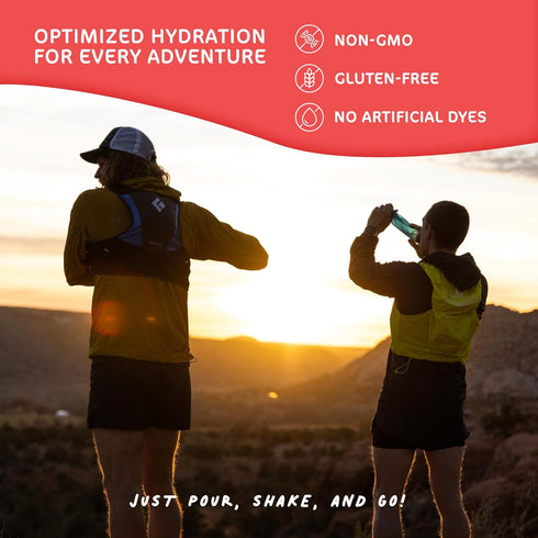 Tailwind Nutrition Rapid Hydration Powder Packets - Non-GMO, Vegan, Vitamin-C, Lemon Lime | Pack of 12 Sticks