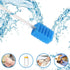 Disposable Oral Care Swabs, Tooth Cleaning Mouth Swabs, 50 Blue