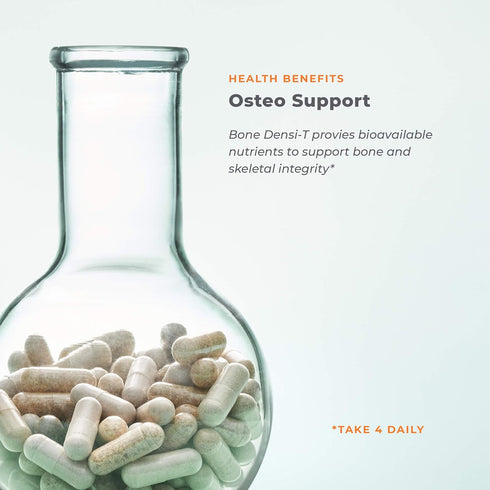 LifeSeasons Bone Densi-T - Osteo & Calcium Support for Bone Density, 120 Capsules