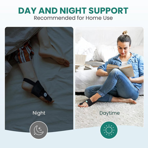 Welnove Bunion Corrector – Orthopedic Bunion Splint, Big Toe Separator Pain Relief for Women & Men, 2 Count
