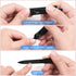 Tweezers and Fingernail Clippers Kit - 8 Pcs Professional Stainless Steel Manicure Tools with Case