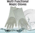 Silicone Magic Gloves, Ultimate Cleaning Gloves for Dishwashing, Kitchen, Pet, and Car