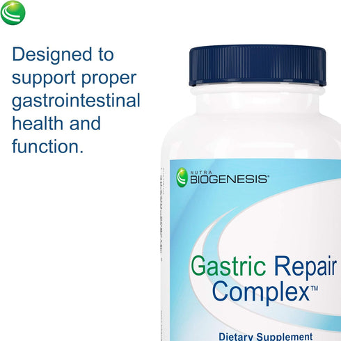 Nutra BioGenesis Gastric Repair Complex, Bismuth, Licorice, Mastic Gum, 60 Capsules