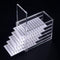 Lash Organizers and Storage, Small 5-Layer Transparent Lash Trays for Lash Extensions, Eyelash Storage Box