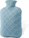FORICOM Fuzzy Hot Water Bottle with Soft Cover, 2 Liter for Pain Relief, Hot and Cold Therapy