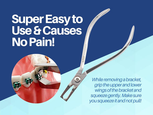 Bracket Removing Pliers, Orthodontic Dental Braces Removal Tools by Artman Instruments