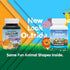 NaturesPlus Animal Parade Calcium, Vanilla Sundae Flavor - 90 Animal-Shaped Chewable Tablets, Promotes Healthy Bones