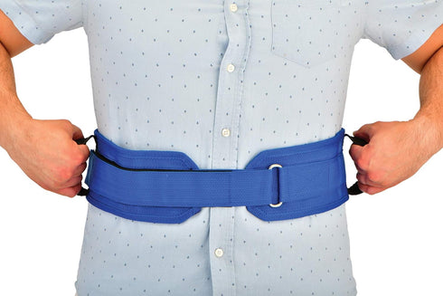 NOVA Transfer Belt with Grip Handles, Extra Wide Gait Belt for Patient Mobility, Sizes 36", 42", 48".