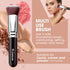 LAMORA Liquid Makeup Foundation Brush - Kabuki Face Brush for Cream, Powder, Blush, Concealer - Flat Top Blending Brush
