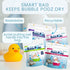 TruKid Bubble Podz Bubble Bath for Baby & Kids, Gentle Refreshing Bath Bomb for Sensitive Skin, Vanilla