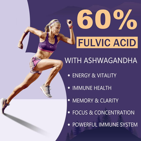 60,000 MG Shilajit Pure Himalayan Organic Capsules - 100% Gold Grade for Energy Boost & Immune Support - 60 Capsules
