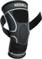 NEENCA Knee Braces for Pain Relief - 2 Pack Compression Sleeves with Adjustable Straps for Sports and Joint Pain