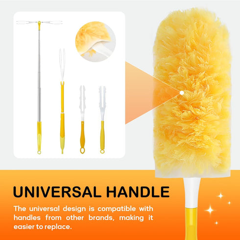 SetSail 30 Count 1 360 Duster Refills for Swiffer Duster with Handle Dusters for Cleaning Disposable Duster Refill