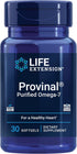 Provinal Purified Omega-7, Daily Essential Omega 7 Fatty Acids Supplement, 30 Softgels for Heart Health