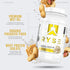 Ryse Loaded Protein Powder, 25g Whey Protein Isolate & Concentrate, Low Carbs & Sugar