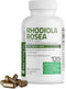 Bronson Rhodiola Rosea Vegetarian Capsules, Adaptogenic Herb for Brain, Stress & Mood Support