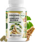 Ginkgo Biloba & Panax Ginseng Supplement, Red Ginseng Brain Supplement for Memory, 60 Tablets