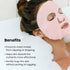 Lindo Silimask Reusable Anti-Wrinkle Silicone Face Mask Holder for Sheet Masks, 2 Pack with Travel Pouch Included