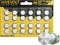 HIVEVOLT AG13 LR44 Batteries 24 Count, L1154F A76 357 303 SR44 Premium Alkaline