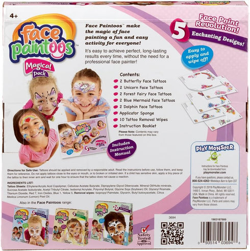 PlayMonster Face Paintoos Magical Pack