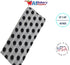 Black and White Polka Dot Tissue Paper, 20 Inch x 30 Inch, 48 Sheets Premium Paper
