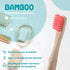 24 Pcs Kids Bamboo Toothbrushes, Soft Bristle Toddler Toothbrush, BPA Free, Individually Wrapped for Home Travel School