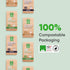 Eco-Friendly Cleaning Tablet Variety Pack - Multi-Surface, Glass & Bathroom Cleaner Refills, Plant-Based, Pet Safe
