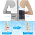 Decompression Back Belt - Lumbar Support for Men & Women, Lower Back Pain Relief, Fits Waist Size 29-49 Inches, Blue
