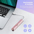 Painless Facial Hair Remover for Women, USB Rechargeable with 2 Replacement Heads