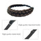 TOECWEGR 5 Strands Synthetic Hair Braided Headband Classic Chunky Wide Plaited Braids Multi Color Ladies Hair