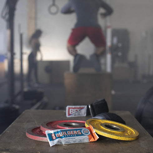CLIF Builders Protein Bars - Chocolate Peanut Butter Flavor - Gluten-Free, Non-GMO, 20g Protein - 2.4 oz