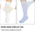 2 Pairs Replacement Socks for Air Cast Walking Boot Walker Brace, Orthopedics Socks for Fracture Boot