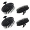 Segbeauty Scalp Massage Brushes, 4 Pcs Shampoo Brush Set, Long Short Teeth, Head Massage Brush for Hair Growth