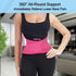 Back Support Brace Belt for Men & Women, Breathable Lumbar Support for Lower Back Pain & Sciatica Relief, Pink-M