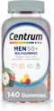 Centrum MultiGummies for Men 50 Plus, Multivitamin/Multimineral Supplement with Vitamins D3, E,