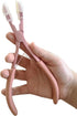 MIRACLE Professional Light Pink Tape-In Hair Extension Pliers, 7-Inch Sealing Tool for Stylists