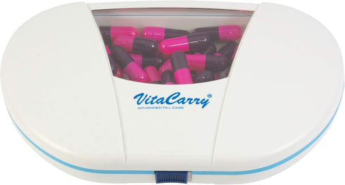 vitacarry 7 150 Gasketed Compartment Pill Box Holds Up To Pills Waterproof