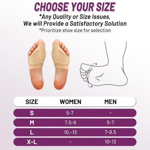 LEOWEER Grip,4 Orthopedic Metatarsal Pad,Breathable Ball of Foot Cushion with Anti-Slip Heel Sizes,Extra Thick Gel Pads