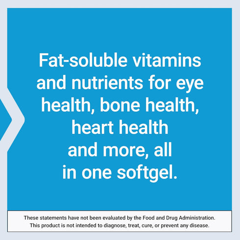 K1 K2, 1 30 Life Extension Once-Daily Health Booster, Vitamins E, & phospholipids, Fat-Soluble nutrients for Eye