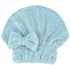 Microfiber Hair Drying Towels, Head Wrap with Bow-Knot Shower Cap, Hair Turban for Curly Long & Wet Hair