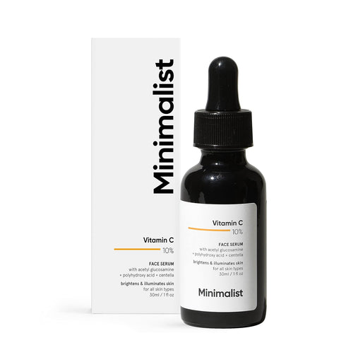 10% Vitamin C Face Serum for Brightening | Improves Hydration | 1 Fl Oz / 30 ml | For All Skin Types, Men & Women