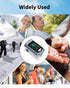Fingertip Pulse Oximeter, Blood Oxygen Saturation Monitor, Heart Rate and Fast SpO2 Reading with OLED Screen and Lanyard