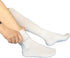 SYOLLAVE 2 Extra Width Non-binding Socks for Lymphedema Bariatric Diabetic Knee High Sock for Swollen Edema Cast Feet
