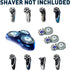 HQ8 Norelco Replacement Heads - Original Compatible with Philips Norelco Aquatec, Upgraded Replacement Heads for PT720