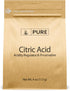 Pure Original Ingredients Citric Acid - 4 oz, Natural and Food Safe