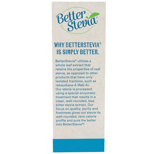 NOW Foods BetterStevia Balance - Zero-Calorie Granulated Sweetener Packets, 100 Packets