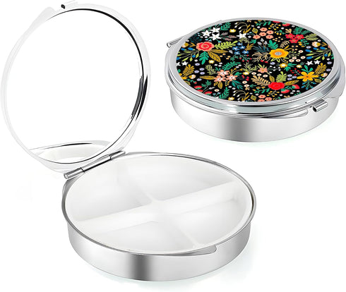 Mokiwala Weekly Pill Case, Medicine Planner, Vitamin Organizer Box, Portable Daily Pill Box