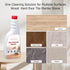 Vacbeuta 10/10R/Z70, Q7 Q8 Q10 S7 S8 Floor Cleaning Solution Compatible with Roborock Vacuum Mop Solution Citrus