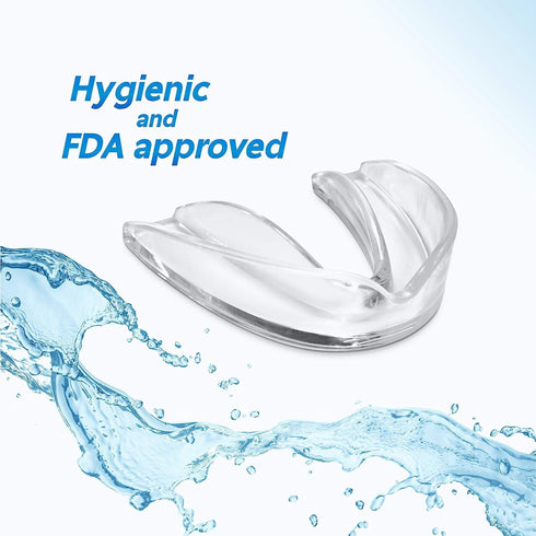 Mouthguard - One Size Fits All Premium Set of 6 BPA Free Moldable Customizable Medical Grade Mouth Guard